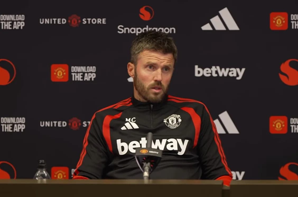 Carrick pred zápasom proti Cherries