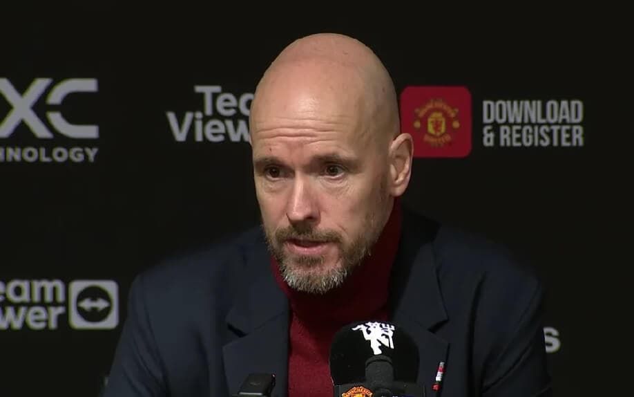 Ten Hag pred stretnutím s Tottenhamom