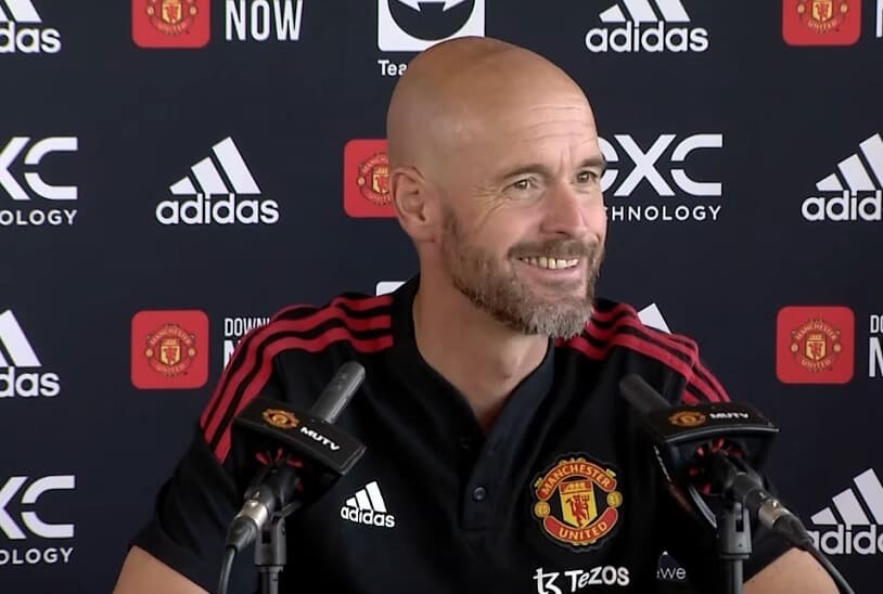 Erik ten Hag po poslednom zápase v kalendárom roku 2022