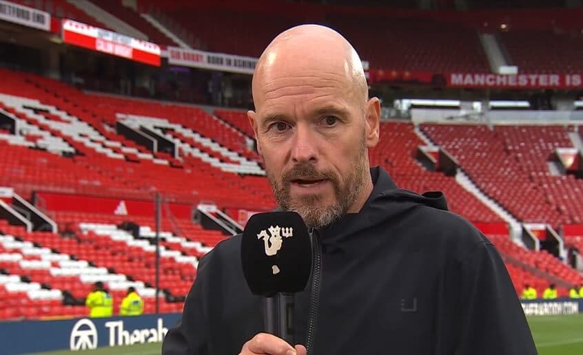 Ten Hag po derby s Liverpoolom