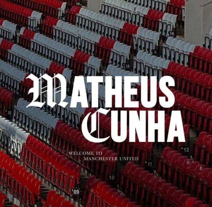 Oficiálne: Cunha sa stal hráčom Manchestru United