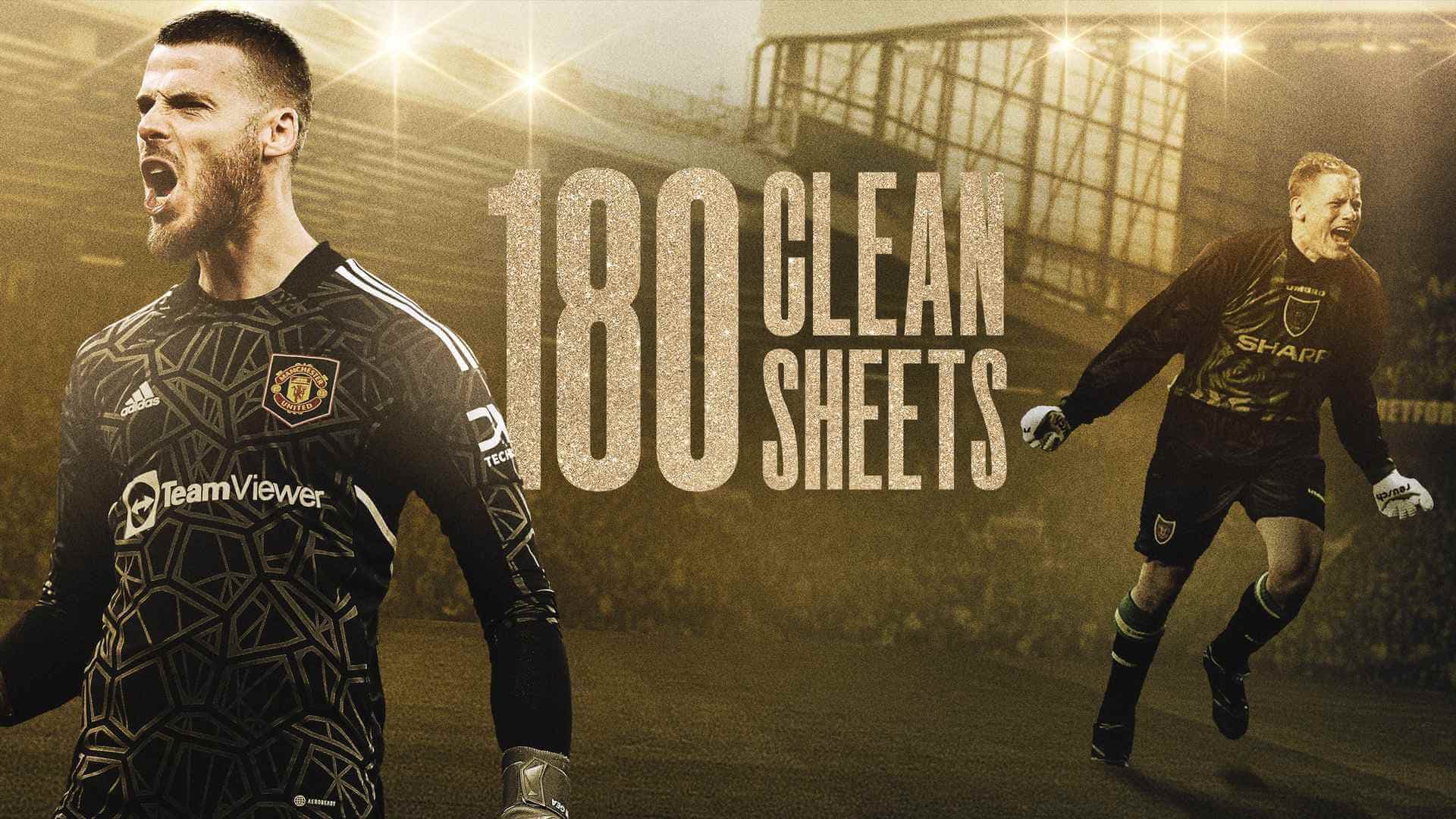 De Gea vyrovnal rekord Petra Schmeichela v počte čistých kont