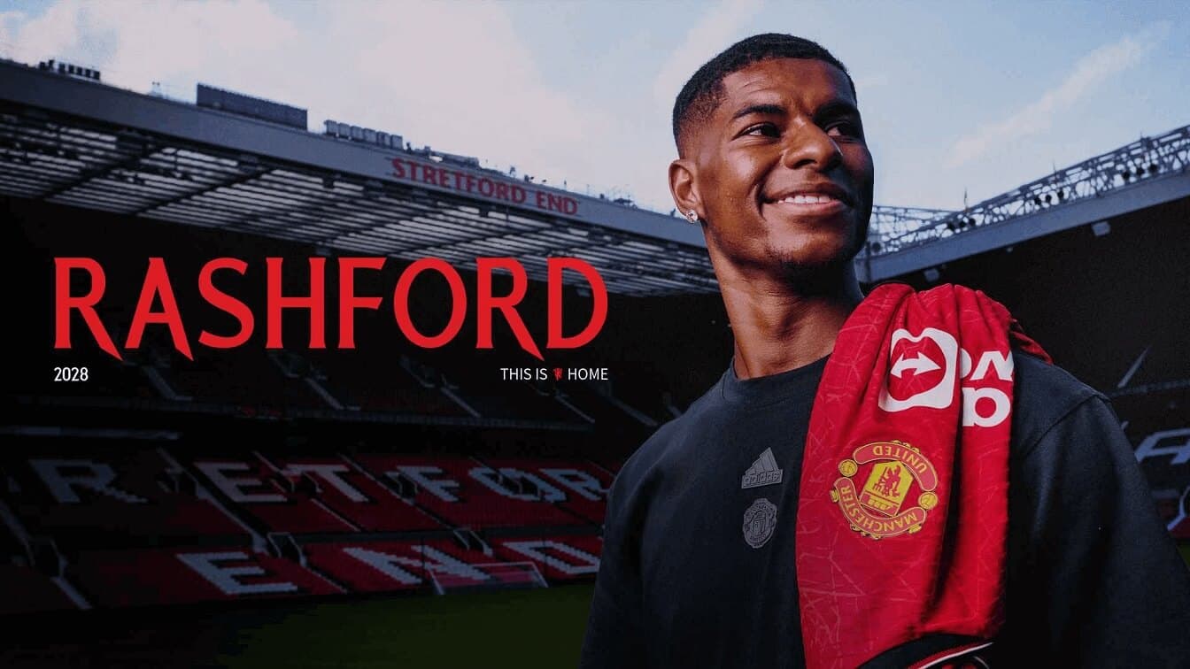 Oficiálne: Marcus Rashford podpísal kontrakt do leta 2028