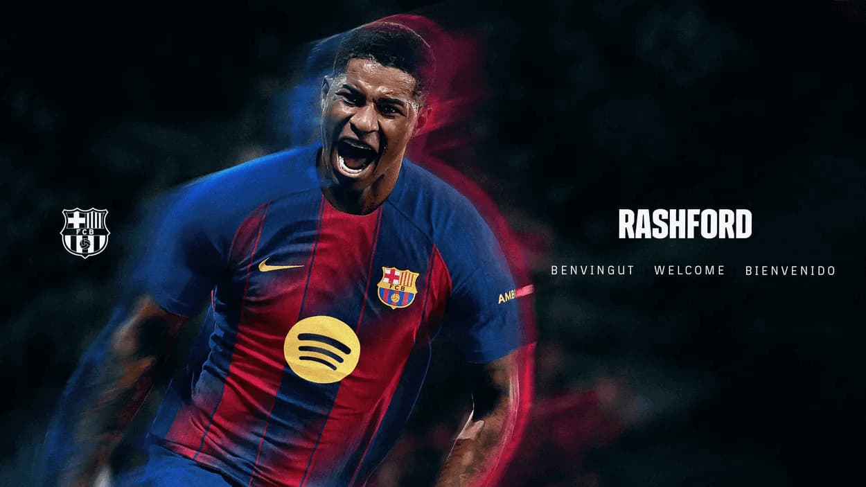 Oficiálne: Marcus Rashford odchádza na sezónne hosťovanie do Barcelony