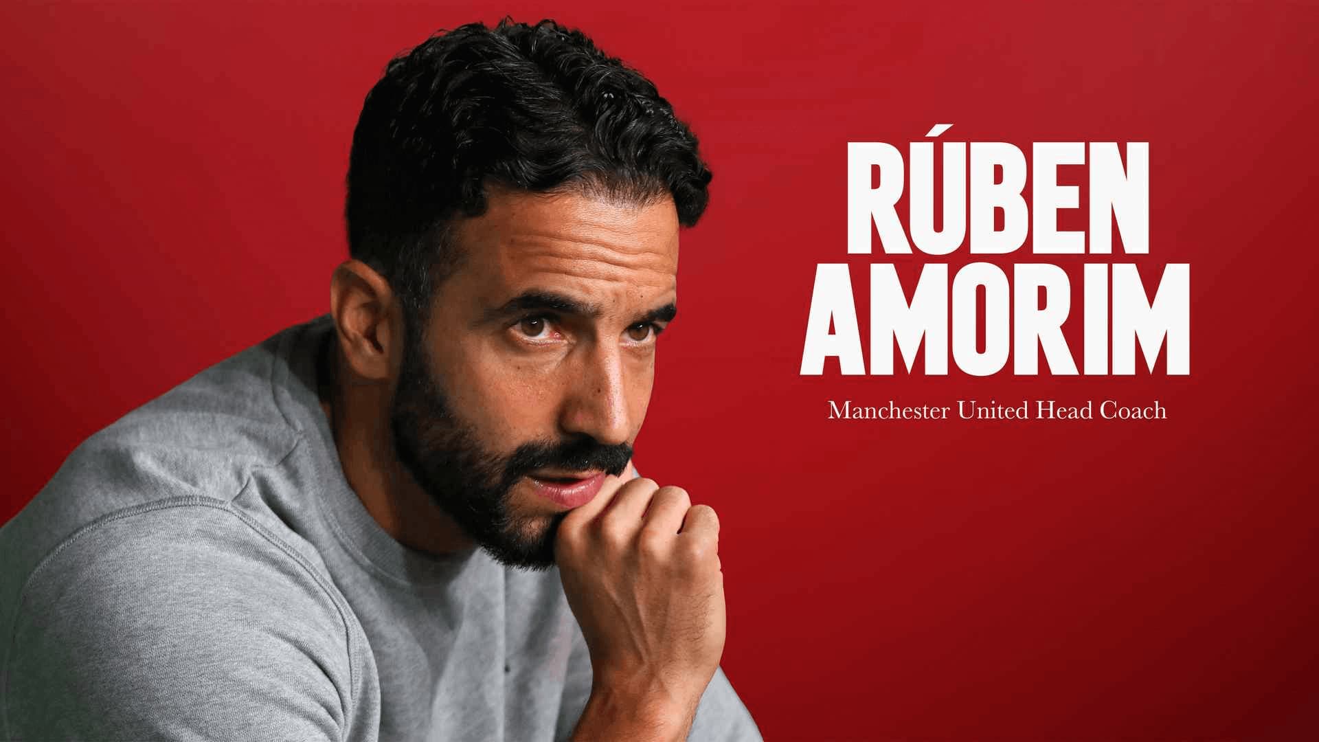 Oficiálne: Rúben Amorim je novým trénerom Manchestru United
