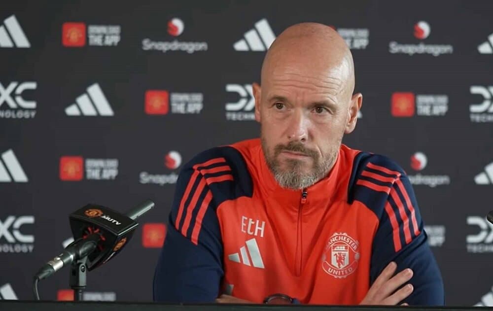 Ten Hag pred zápasom s Aston Villou