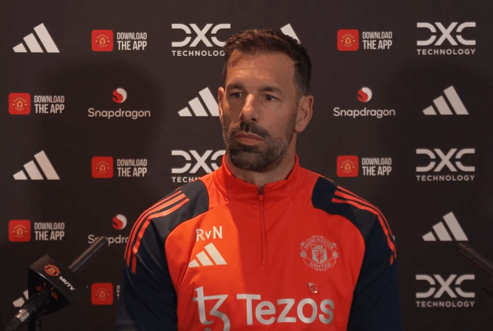 Ruud po jeho poslednom zápase v pozícií dočasného manažéra